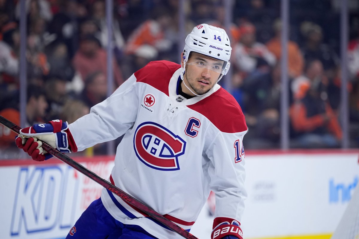 SNstats's tweet photo. #GoHabsGo Nick Suzuki has 11 points during his current 8-game point streak (4 G, 7 A).

That is the longest active point streak in the NHL. https://t.co/a8mFgfvJzZ