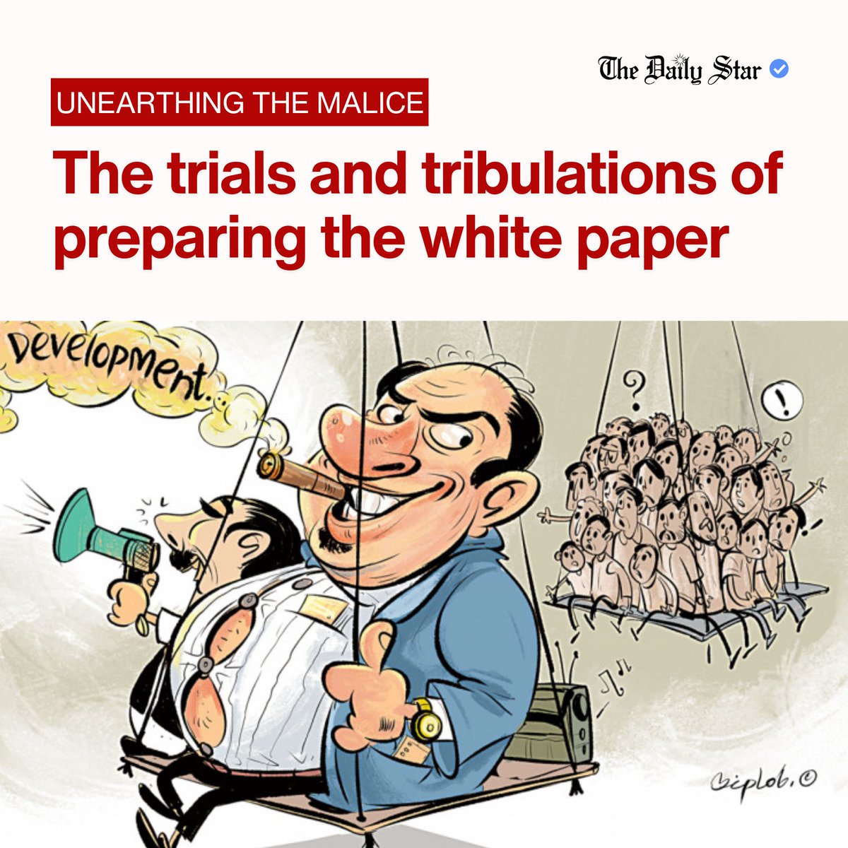 dailystarnews's tweet image. Read here: thedailystar.net/business/news/…
#Trials #Tribulation #WhitePaper #Economy #Bnagladesh