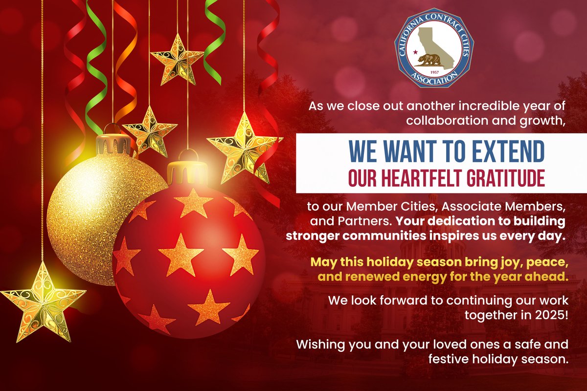 California Contract Cities Association (CCCA) tweet media