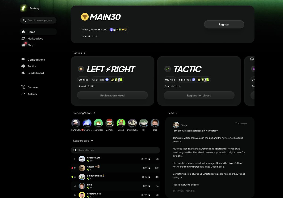 absolutely everything about <a href="/fantasy_top_/">fantasy.top</a> v2 is 🔥

love the in app feed and new view on post data