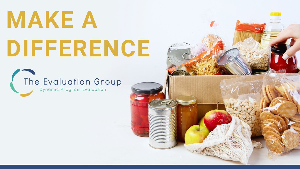 Proud to support local food banks in each of our team members' cities! 🍎🍞 This year, our grant evaluation team is giving back to help fight hunger and make a positive impact in our communities. #CommunitySupport #GiveBack #FoodBank #GrantEvaluation evaluationgroup.com