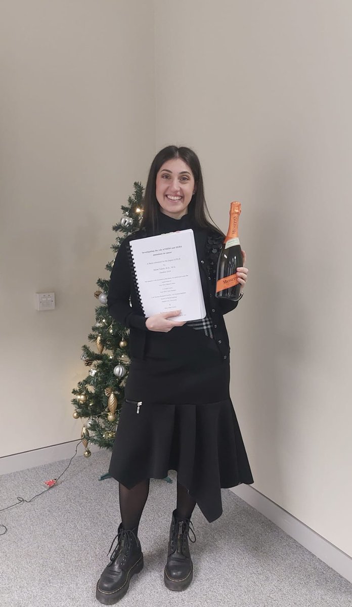 Denis Collins (@coileain) on Twitter photo Massive congratulations to <a href="/MartaValenti_/">Marta Valenti, PhD</a> on passing her PhD viva today! Marta was funded through the <a href="/Researchirel/">Research Ireland</a> ACORN project in <a href="/DCU_LSI/">DCU Life Sciences Institute</a>. It was a pleasure to supervise the project. My thanks to the co-supervisory panel members <a href="/Dr_Alex_Eustace/">Alex J Eustace</a> <a href="/ProfJohnCrown/">ProfJohnCrown</a> <a href="/DcuBiotech/">DCU School of Biotechnology</a> Massive congratulations to <a href="/MartaValenti_/">Marta Valenti, PhD</a> on passing her PhD viva today! Marta was funded through the <a href="/Researchirel/">Research Ireland</a> ACORN project in <a href="/DCU_LSI/">DCU Life Sciences Institute</a>. It was a pleasure to supervise the project. My thanks to the co-supervisory panel members <a href="/Dr_Alex_Eustace/">Alex J Eustace</a> <a href="/ProfJohnCrown/">ProfJohnCrown</a> <a href="/DcuBiotech/">DCU School of Biotechnology</a>