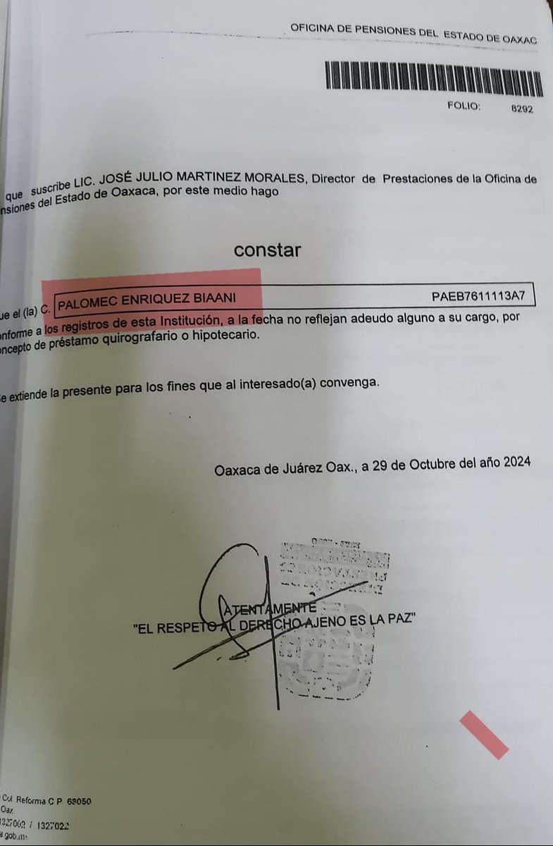 OaxCl93121's tweet photo. Biaani Palomec Enríquez, diputada que firmó el decreto para la supresión de plazas, es empleada de base adscrita a @SEBIENTI_GobOax  habrá suprimido su plaza? "casualmente" es agremiada a la D3M102 del @stpeidceo22_25, donde su delegado contendió por la planilla blanca @salomonj https://t.co/lJJZzNlNmK