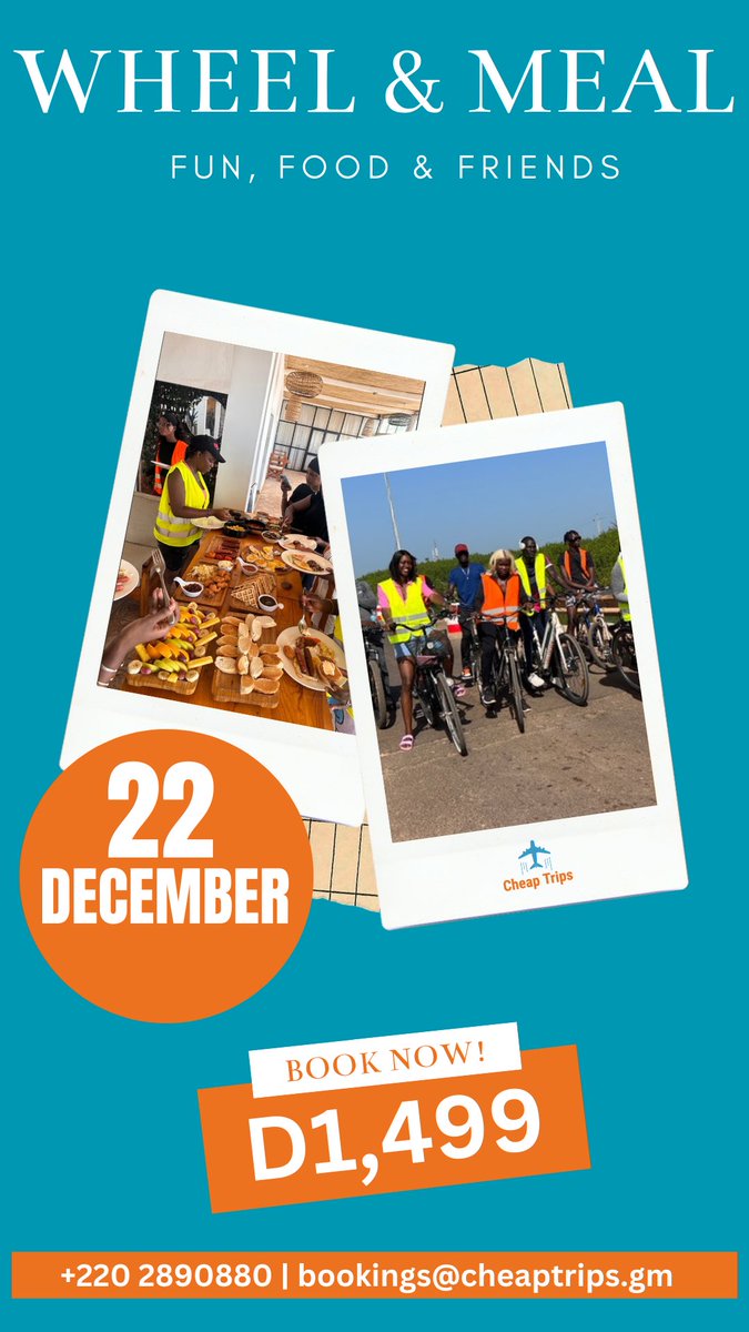 Scenic trails, great vibes, and delicious food-Bike and Brunch is here this December!🚲🍱