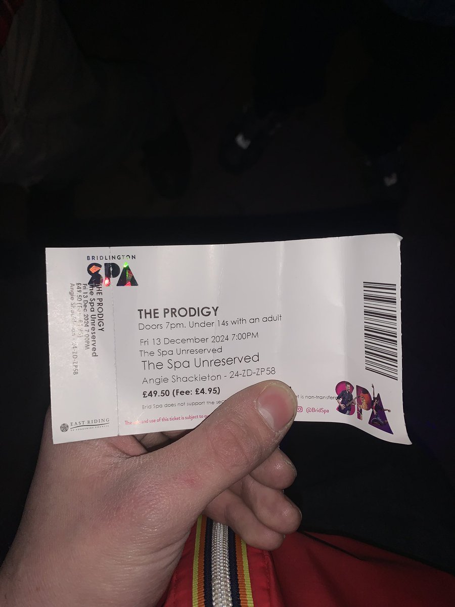 shack_6201's tweet photo. #prodigy at #bridspa tonight can’t wait been waiting my whole life to see these let’s take the roof off https://t.co/WKWBodc9Md