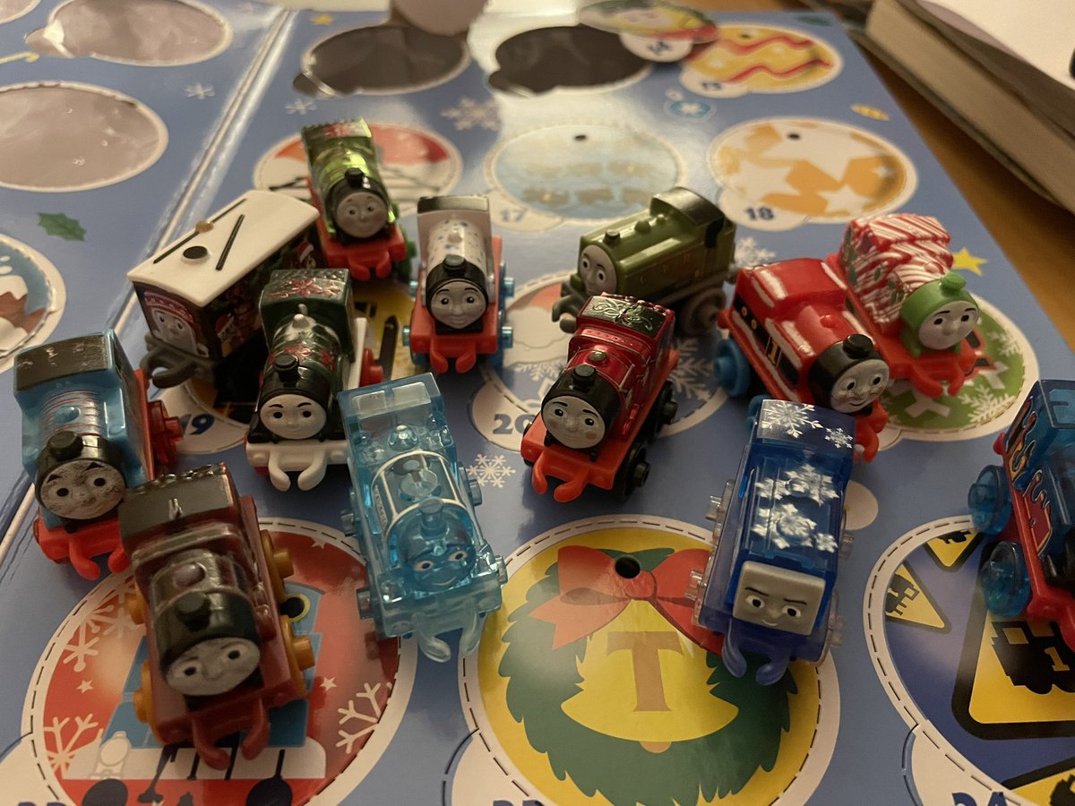 zebrascacharity's tweet image. 😢 Disappointing today our 18 year old autistic son opened his @ThomasFriends minis advent calendar number 13  and it was missing 😢 he quickly opened number 14, and pretended it was ok , but it isn’t ok @Autism #thomasandfriends #adventcalender #Christmas2024