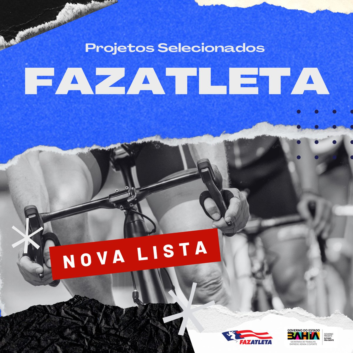 SetreBahia's tweet photo. Vamos conhecer os novos projetos contemplados pelo #FazAtleta? 🤩 Foi divulgada mais uma lista do programa nesta sexta-feira (13). 😉👍 📲 Para conferir a relação dos projetos, acesse - https://t.co/GN2h7i9woZ #Esporte #Bahia #SetreBahia @sefazbahia @governodabahia https://t.co/ICrdEM6stF