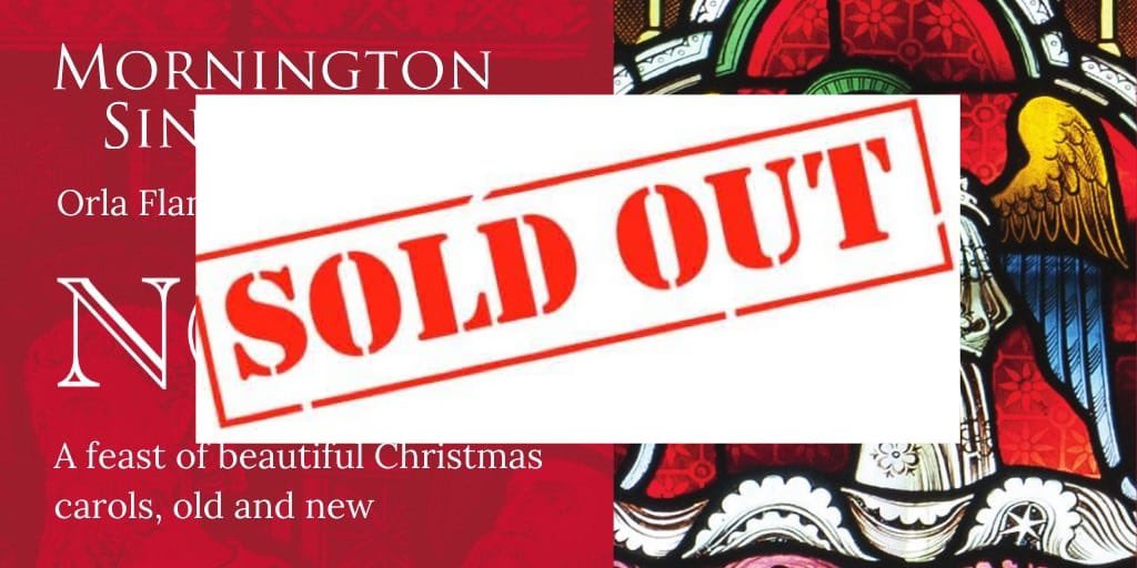 If you missed out on a ticket for either of our Noël concerts but are still hoping for a wee Christmas miracle, you can join our waiting list on eventbrite! eventbrite.ie/o/mornington-s…