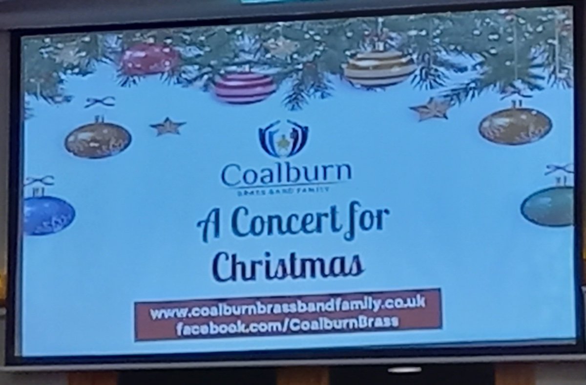 Well done to the talented musicians and singers from <a href="/LesmahagowHigh/">Lesmahagow High School</a> who are performing in the Coalburn Brass Band Family Christmas Concert this evening! Well done, everyone! <a href="/LHSExpressArts/">Lesmahagow HS Expressive Arts</a>
