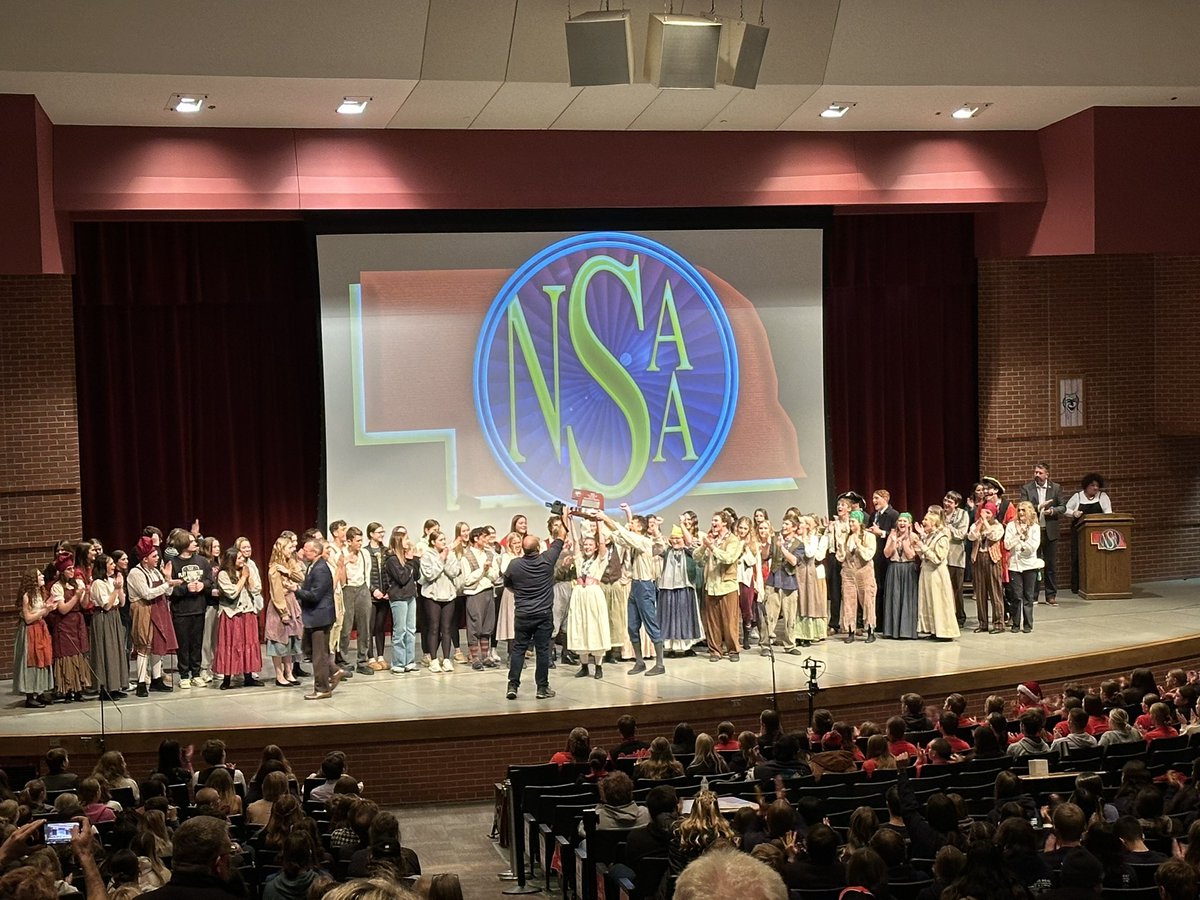 Your NSAA Class B State Runner up in Play Production!!!  Way to go Swedes!!! <a href="/GBurgSwedes/">Gothenburg Schools</a>