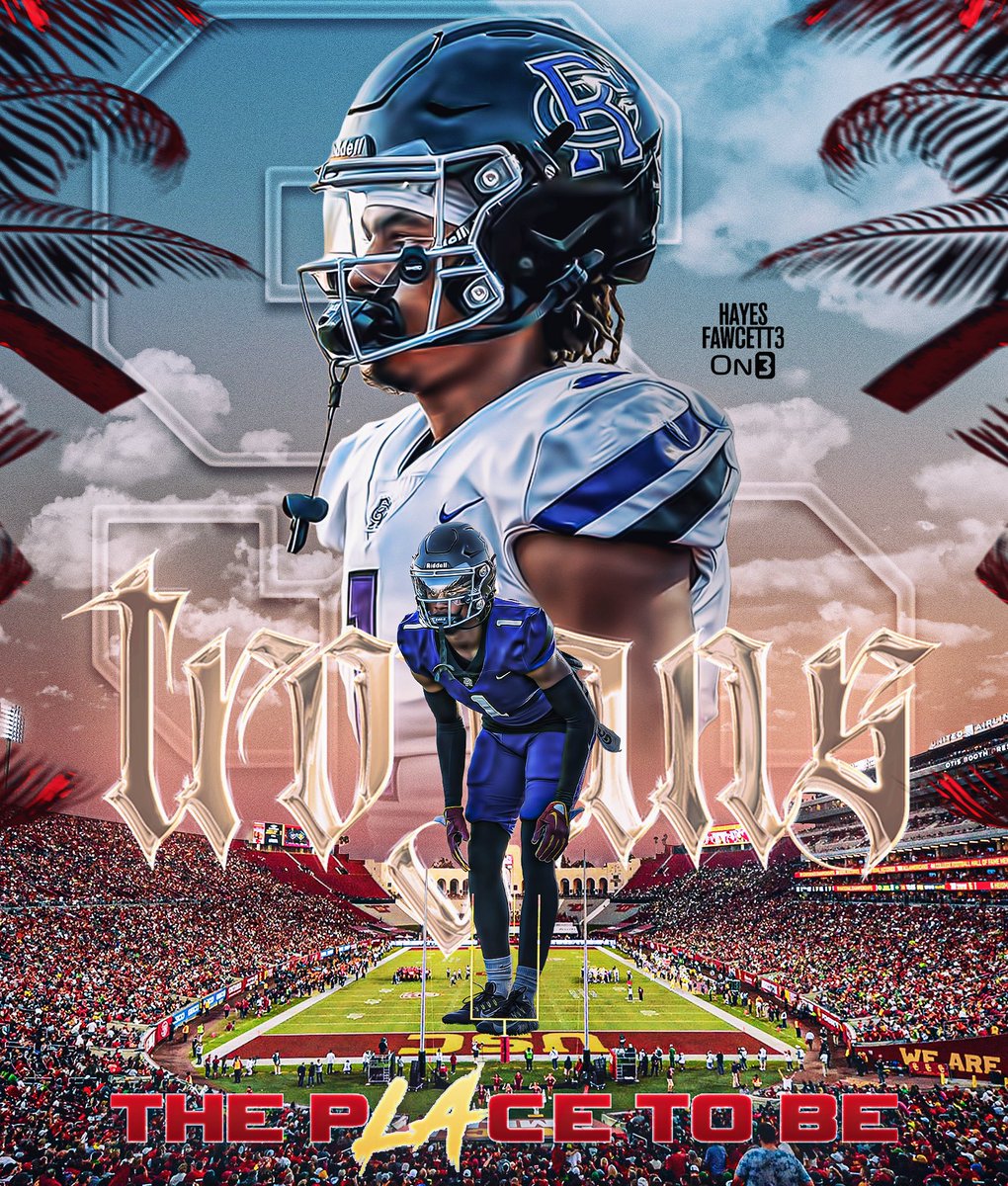 Hayes Fawcett (@hayesfawcett3) on Twitter photo BREAKING: Elite 2026 CB RJ Sermons has Committed to USC, he tells me for <a href="/on3recruits/">Follow @Rivals</a>
The 6’1 185 CB from Rancho Cucamonga, CA chose the Trojans over Oregon & Georgia
Ranked as the No. 1 CB in ‘26 (per On3)
“Legacy”
on3.com/db/rj-sermons-… BREAKING: Elite 2026 CB RJ Sermons has Committed to USC, he tells me for <a href="/on3recruits/">Follow @Rivals</a>
The 6’1 185 CB from Rancho Cucamonga, CA chose the Trojans over Oregon & Georgia
Ranked as the No. 1 CB in ‘26 (per On3)
“Legacy”
on3.com/db/rj-sermons-…