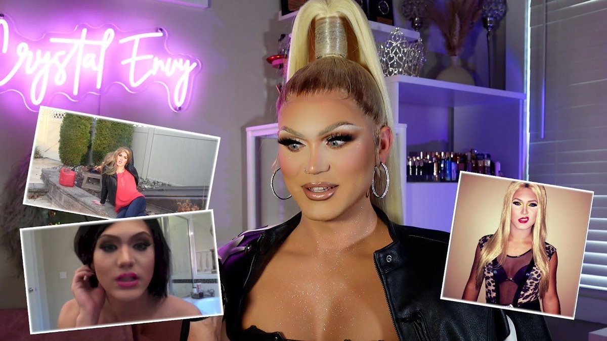 socialitelife's tweet photo. #QuickDrag: @thecrystalenvy looks back at some of the wardrobe hits and misses from her early days in drag, treats us to some videos from her high school years, takes a deep dive into her IG pics with makeup looks inspired by likes of Willam & Adore Delano https://t.co/0rrvWV3dt8 https://t.co/17jhRyO6AO