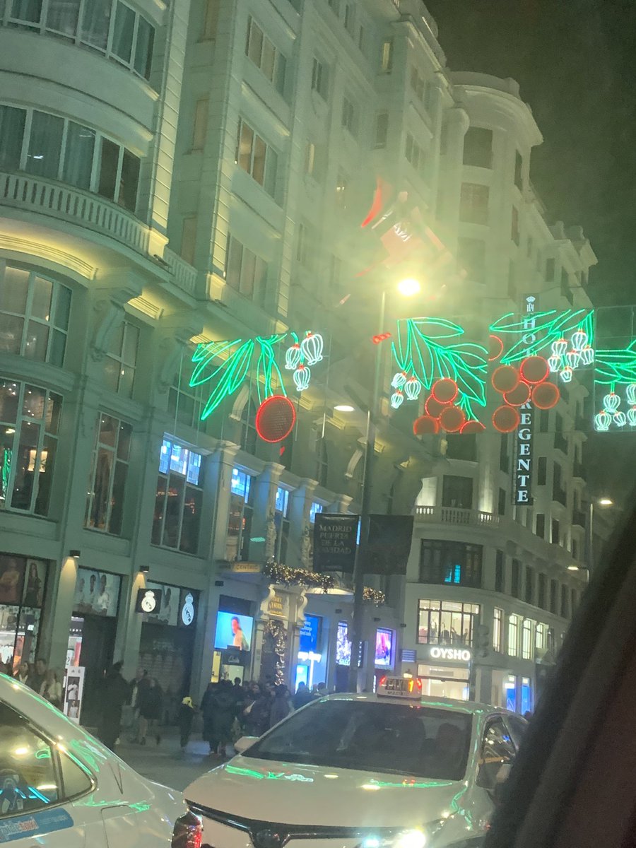 FernandoMG2244's tweet photo. Este año la temática de las luces de Madrid es la naturaleza y las flores 🌷 como cierto lema de #eurovisiónjunior2024 #letsbloom… 

#Madrid #Navidad2024 #Navidad @Benifan03 https://t.co/XFgV3v6plv