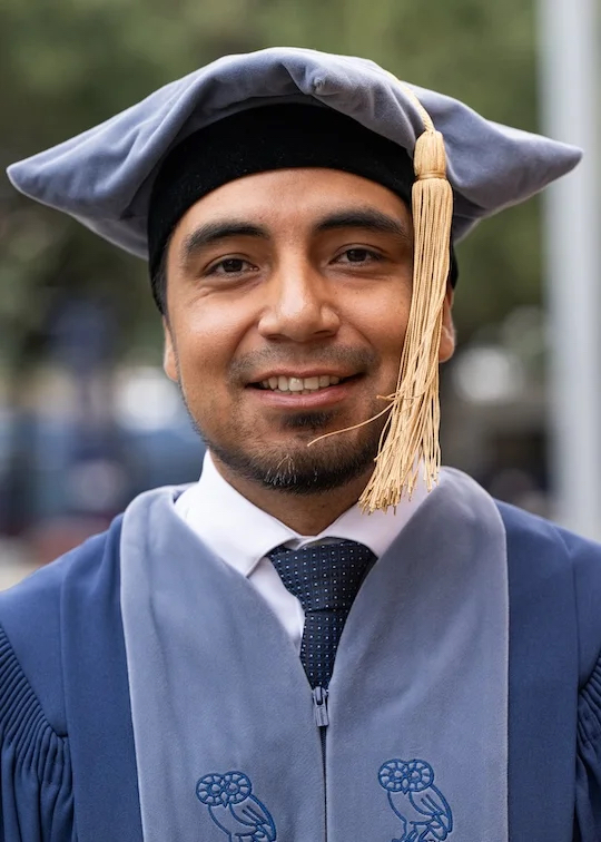 RiceGradSchool's tweet image. Big cheers for our December grads! 🥳 Find out where our owls are landing next on their incredible journeys! Read more: news.rice.edu/news/2024/hard…