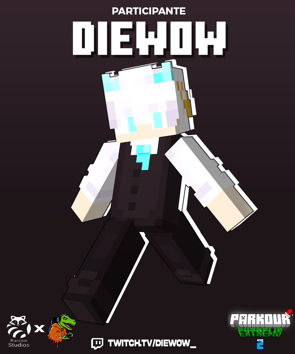respardoxx's tweet photo. ⭐️PARKOUR EXTREMO 2 ⭐️
Tenemos al participante "Número 32" de este evento.
Bienvenido @Diewow_ 🎅
Render: @zNinjaMC212846
#EventodeMinecraft https://t.co/mk4PjFxiae