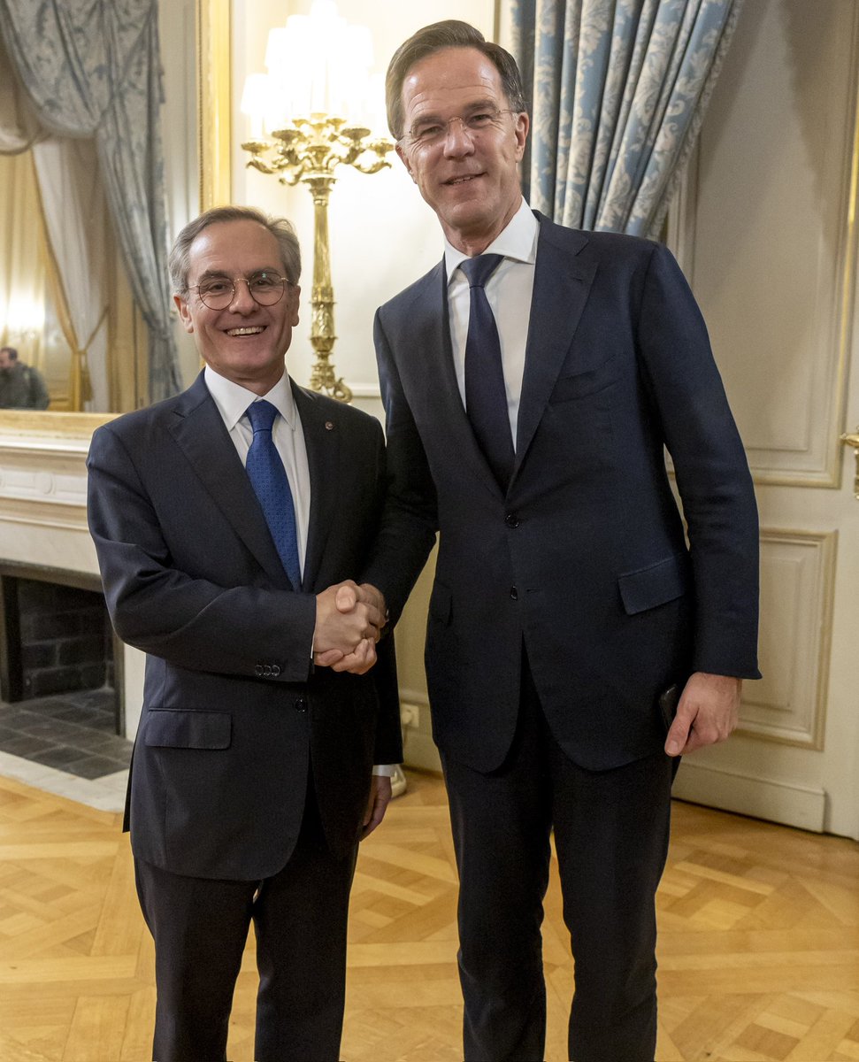 At NATO Secretary General Mark Rutte's speech and Q&amp;As Concert Noble in Brussels, on 12 December 2024. Watch him at: m.youtube.com/watch?v=5pO6-n…