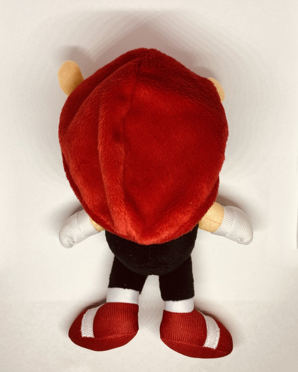 Sonic_Hedgeblog's tweet image. The prototype Plush of Mighty The Armadillo from Jakks Pacific.