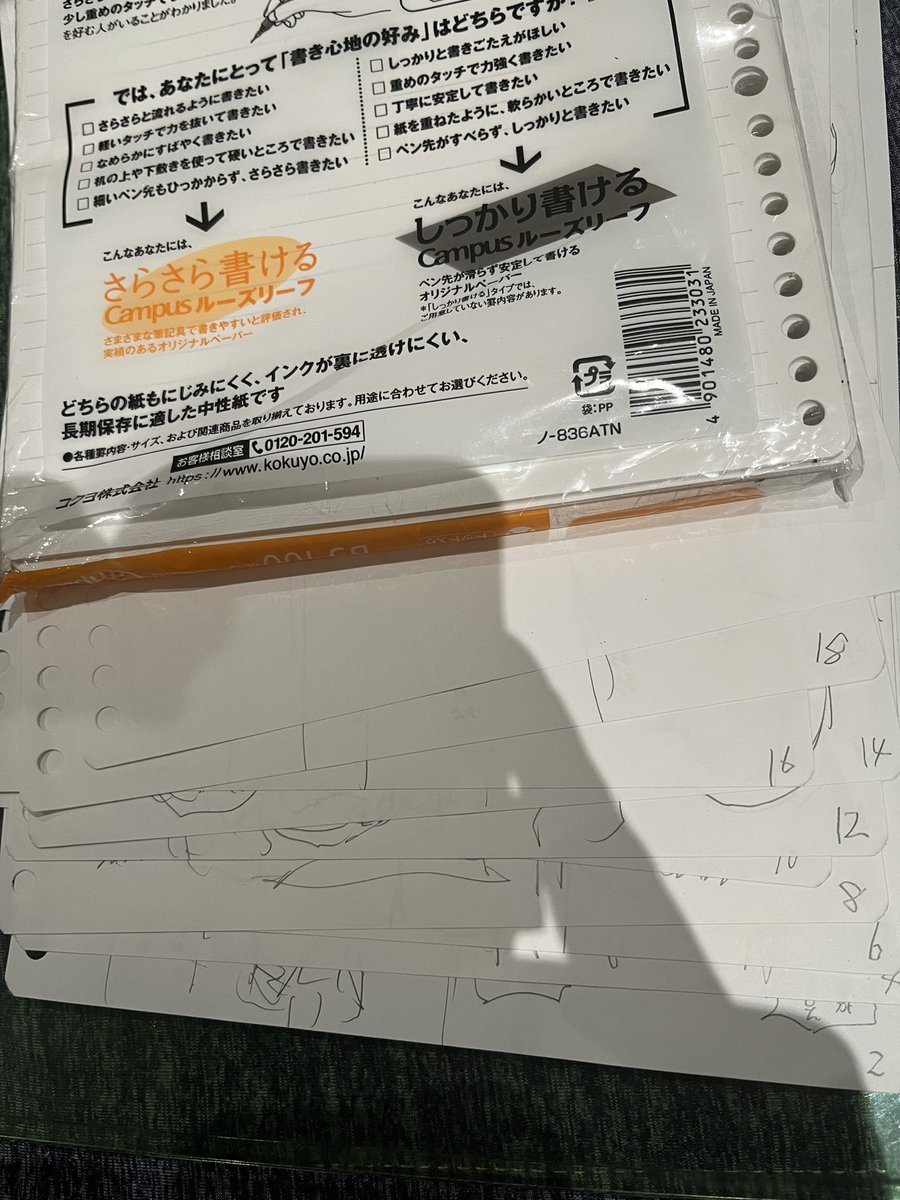 もう1話分ネーム完成。
寝たきり中に5kg体重減った。
絶食3日目のバナナが
涙出そうなくらい美味しかった。