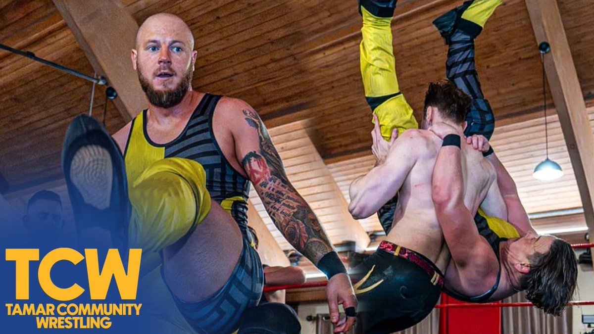 TCWrestling_UK's tweet photo. Another #FreeMatchFriday and this time a tag team match from our debut show. Watch as The VC (@OmegaLuke & @DBJohnsonPW) collide with Proper Etiquette in an explosive tag team match!
https://t.co/zicn0le5GD
#Wrestling #TagTeam #TheVC #ProperEtiquette #FreeMatch #YouTube https://t.co/M50iBIxgwd