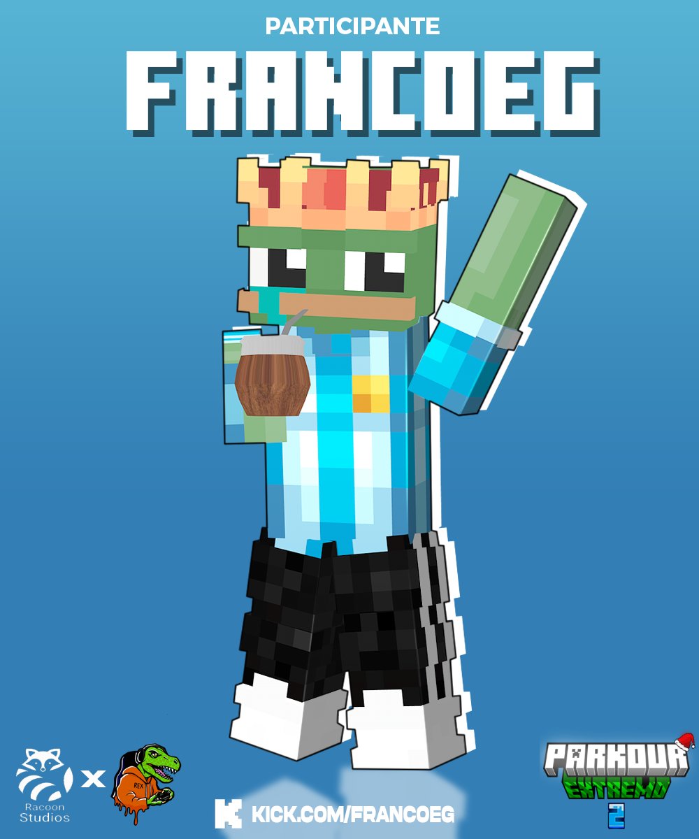 respardoxx's tweet photo. ⭐️PARKOUR EXTREMO 2 ⭐️
Tenemos al participante "Número 33" de este evento.
Bienvenido @FrqncoEg 🎄
Mucha suerte 🎁
Render: @zNinjaMC212846
#EventodeMinecraft https://t.co/en5xsYJmn2