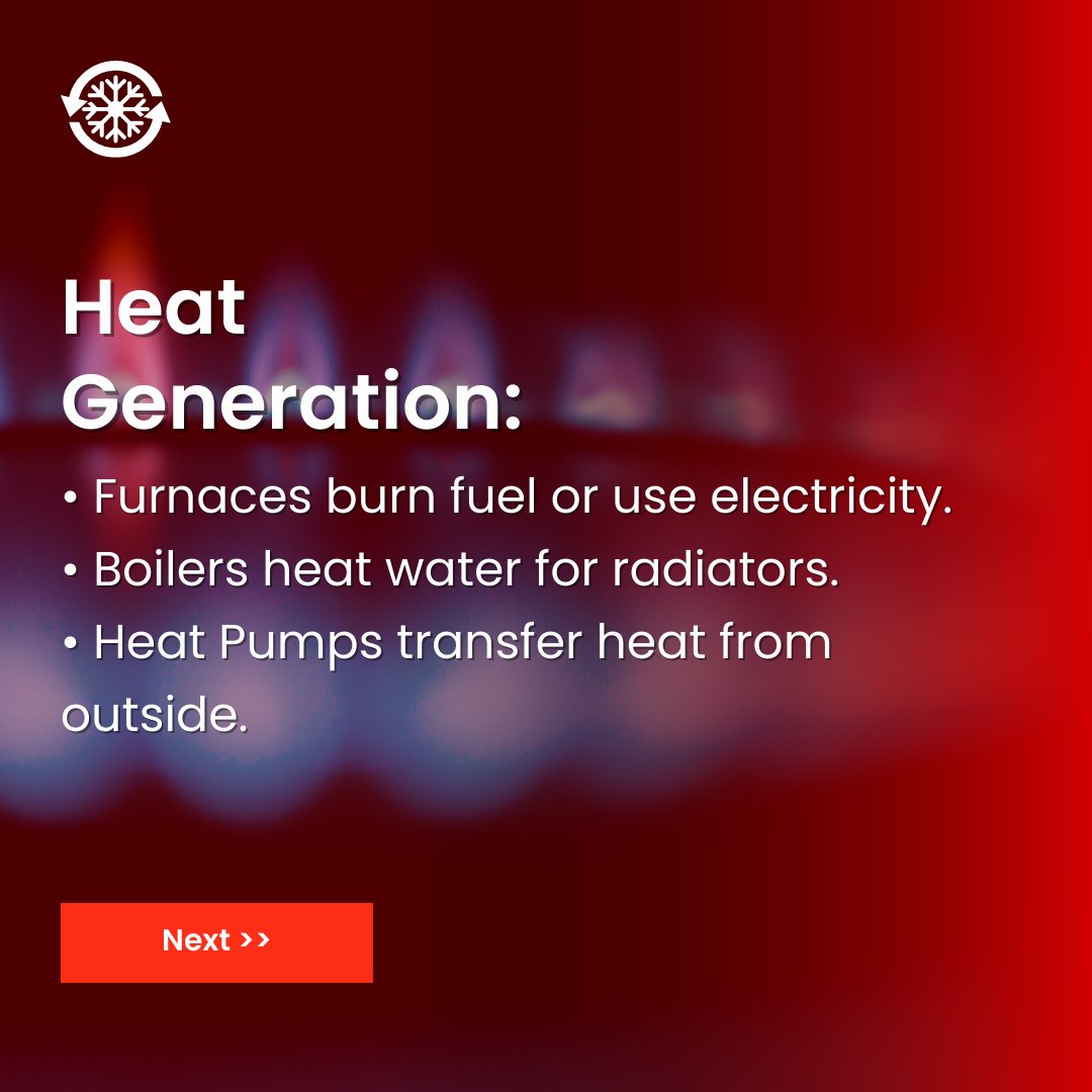 airforce_hvac's tweet photo. 🏠 Did you know? Your heating system keeps your home cozy by activating when the thermostat detects a temp. drop. It generates heat through your heating system, then distributes it via forced air or radiant systems. Regular maintenance ensures efficiency!

#HeatingSystem #HVAC https://t.co/moXSJeTdOS