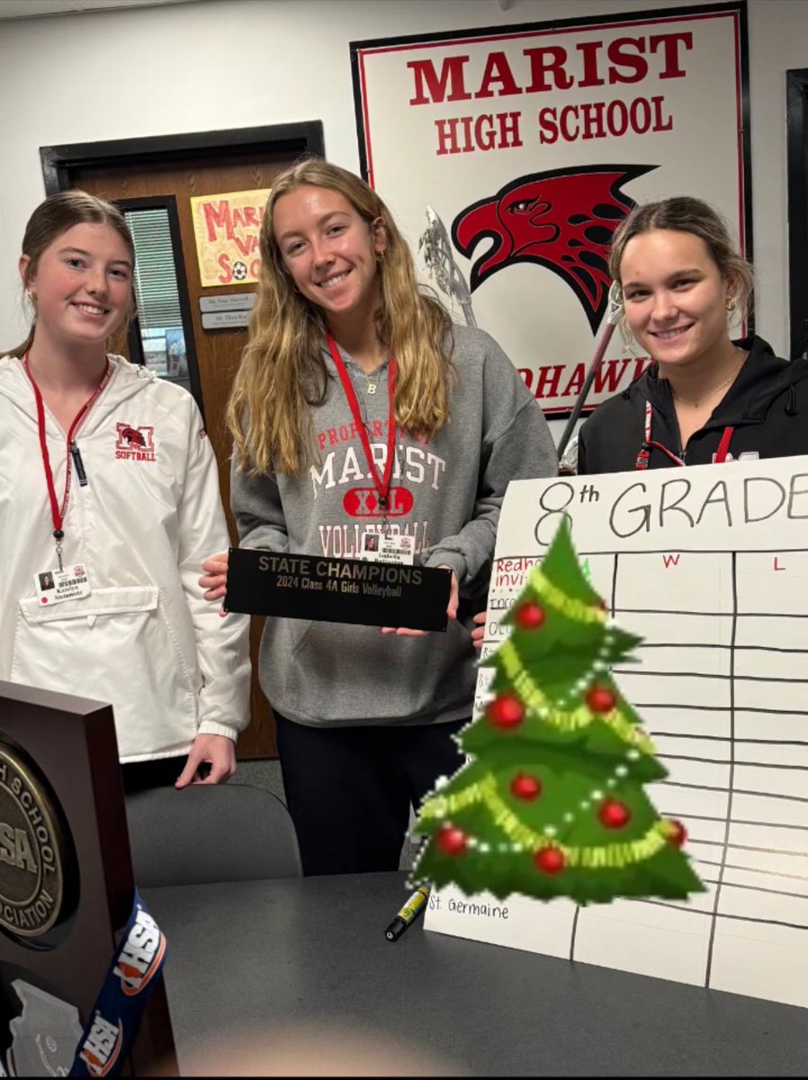 RedHawkVB's tweet image. Champs getting ready for Night 1 of the RedHawk Invite #FutureProgram
