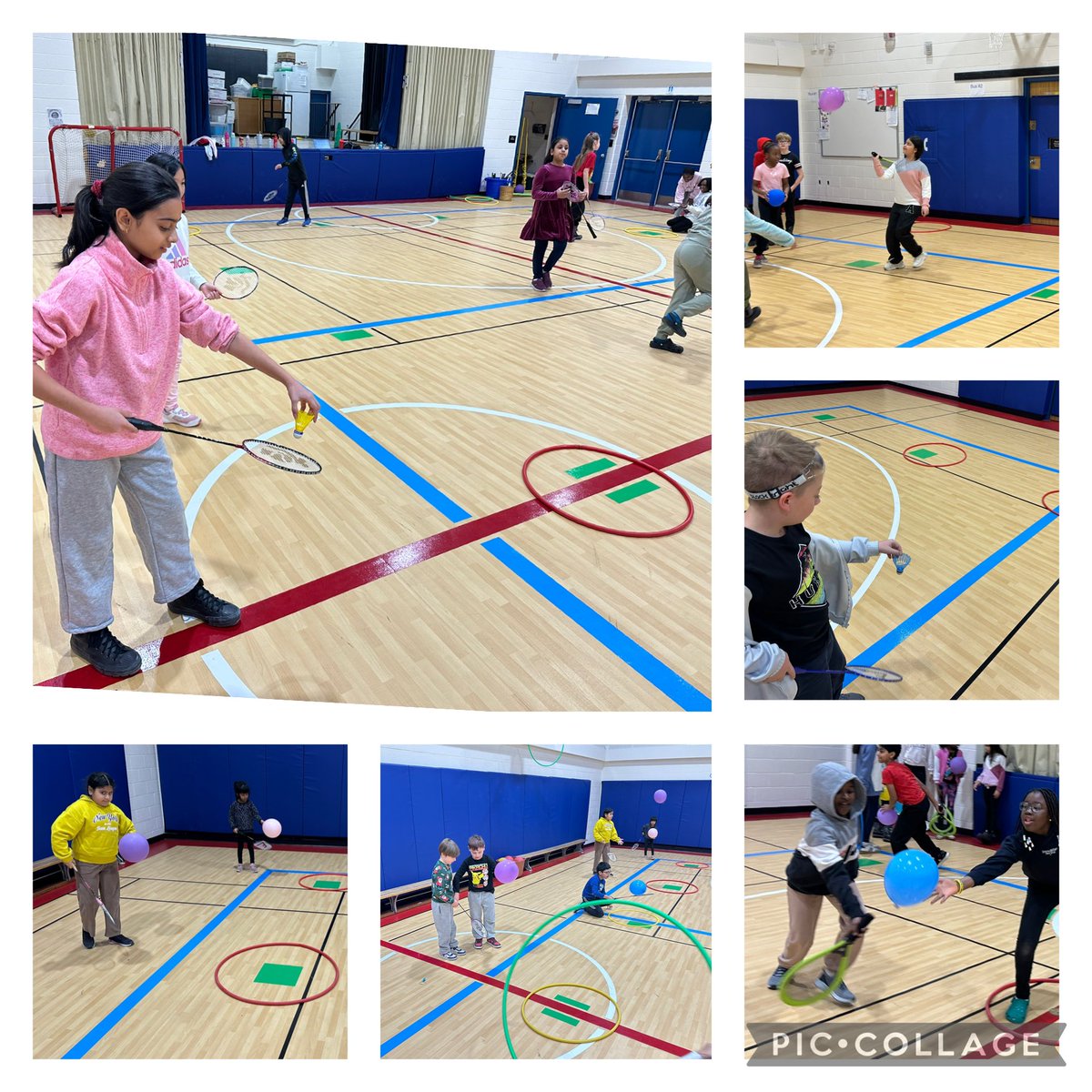 2cool4cool2's tweet photo. Badminton/Racket Unit in full swing (with most classes)🏸

We are beginning the unit by using  different pieces of equipment to see which feels best to improve our hand-eye coordination while building confidence and most importantly having fun! #ServeGameStrong #SomersetFam https://t.co/yomTGZ38bE
