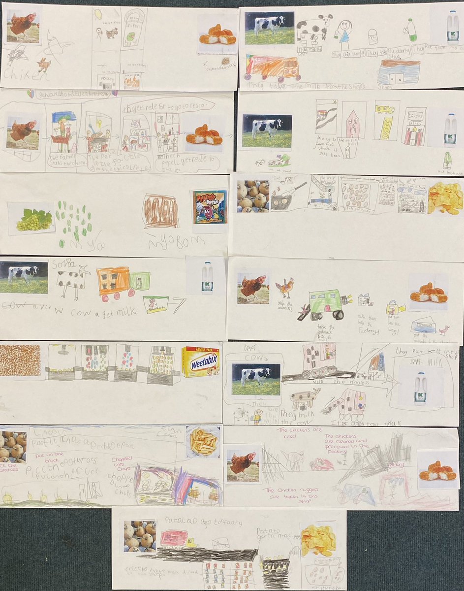 Redbpef's tweet photo. Our geography lesson yesterday was investigating how our food gets from farm to fork. We worked with a partner to create these process boards…
@BPEFschools https://t.co/CsLGevBo4X