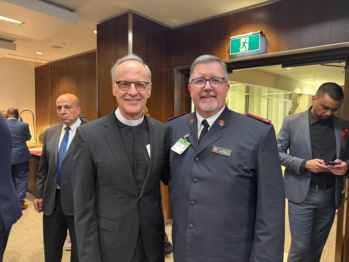 Salvationist's tweet photo. One of the event sponsors, MP Jean Yip, recently put forward a private member's motion, M-171, to declare December Canadian Christian Month, which was received warmly by attendees at the reception. https://t.co/93lCFVgPBc