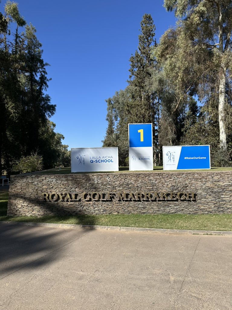 Kaiyuree Moodley (@kaigolfhq) on Twitter photo Diaries of <a href="/letgolf/">Ladies European Tour</a> Qualifying School - Day 7⛳️
Got my first look at #RoyalGolfMarrakech which is 1 of the 2 courses the Final Stage will be played at! Excited for the practise rounds coming up!
#itugolfwear #titeistgolf Diaries of <a href="/letgolf/">Ladies European Tour</a> Qualifying School - Day 7⛳️
Got my first look at #RoyalGolfMarrakech which is 1 of the 2 courses the Final Stage will be played at! Excited for the practise rounds coming up!
#itugolfwear #titeistgolf