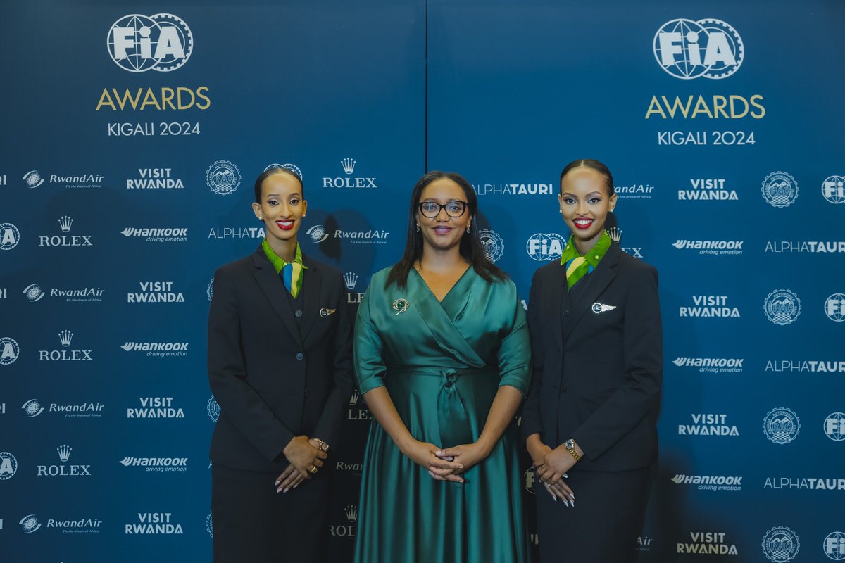 FlyRwandAir's tweet photo. Lights. Camera, action! 

The FIA Awards are in full swing, and we are proud to be the national partner of this prestigious event in Kigali, celebrating the motorsports champions in style.

#FlyTheDreamOfAfrica #FIAAwards https://t.co/JxkyqVnDWi