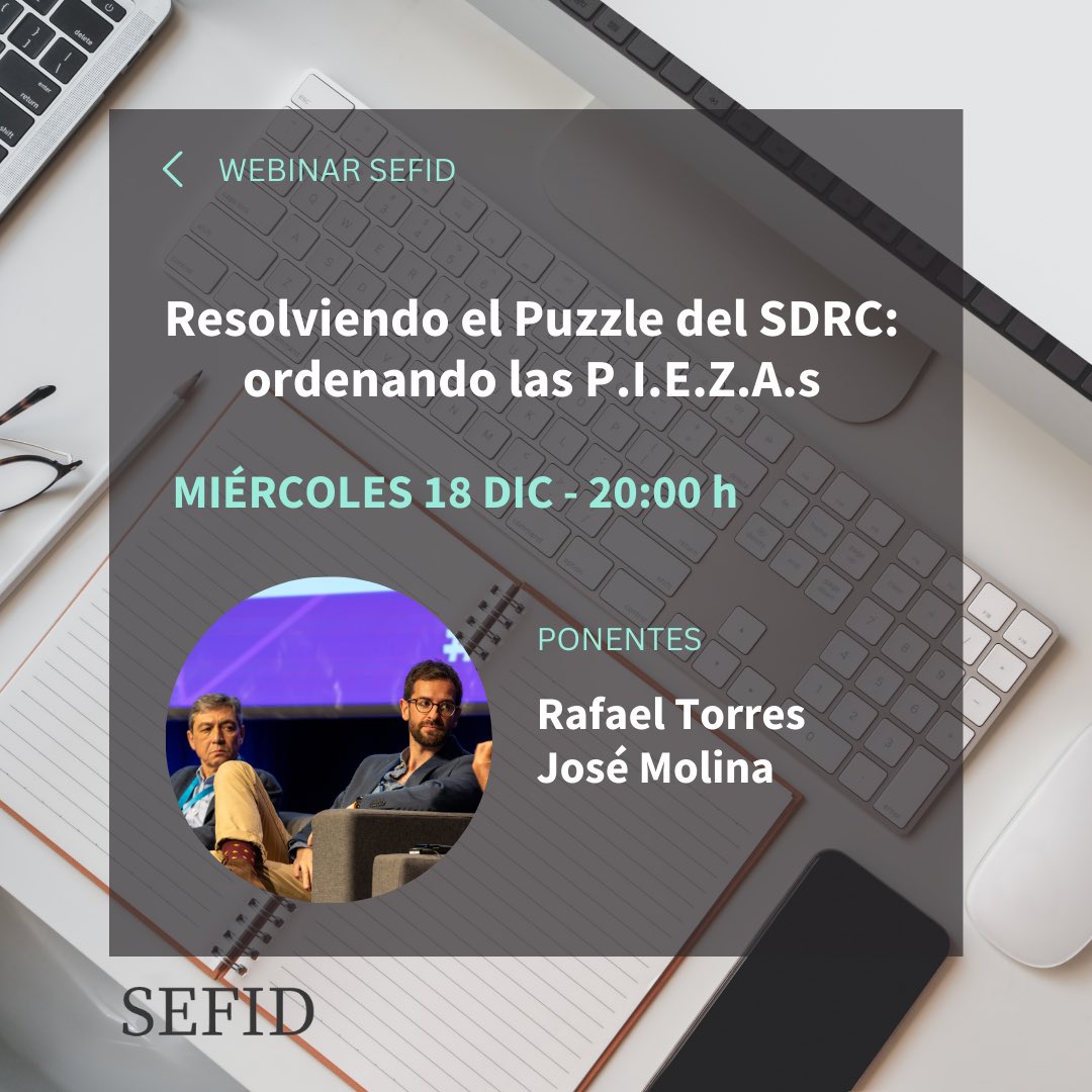 🧩Despedimos el 2024 hablando de SDRC con la ponencia "Resolviendo el Puzzle del SDRC: ordenando las P.I.E.Z.A.s"

#fisioterapiaydolor #webinargratuito #fisioterapia