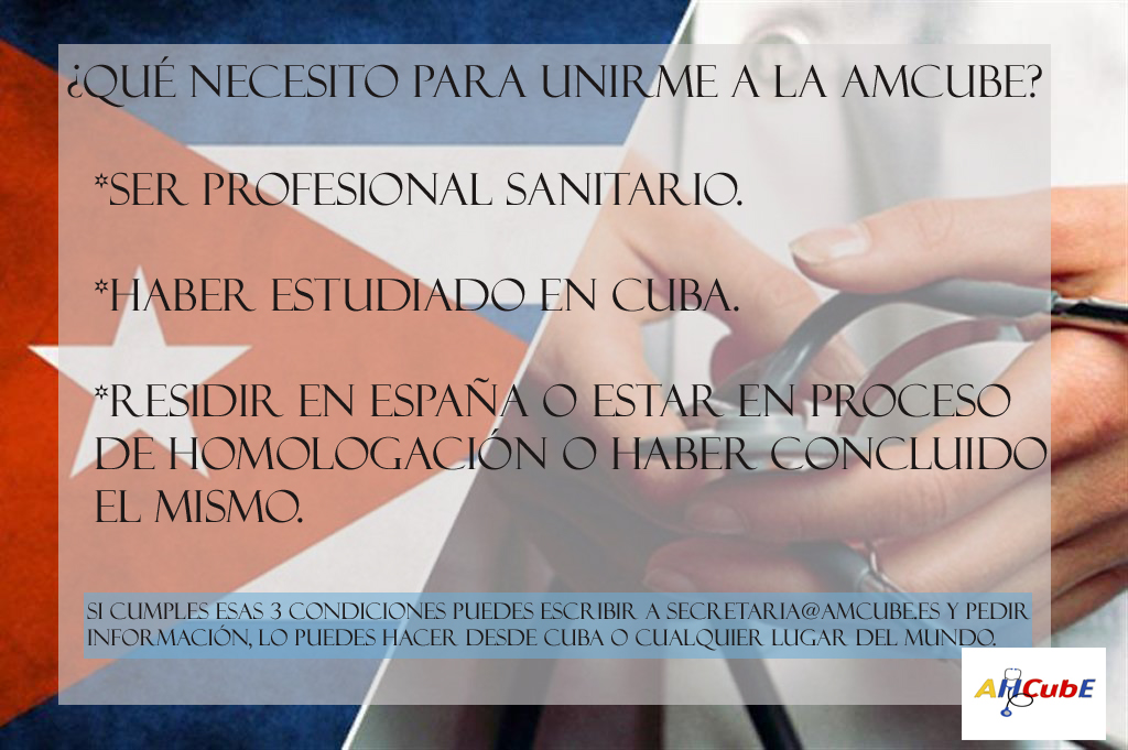 Asociación de médicos cubanos en España tweet media