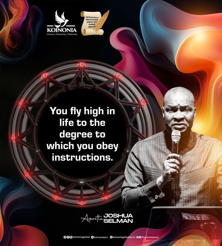 koinoniazaria's tweet photo. #ApostleJoshuaSelman
#InstructionsInRighteousness
#EndOfTheYearCharge
#KoinoniaZaria
#KoinoniaGlobal
#TheYearOfExceedingGreatRewards https://t.co/EViDIcEPT1