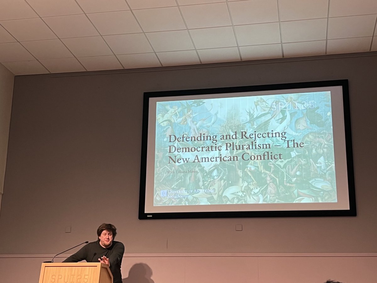 Jérémy Dodeigne (@jeremydodeigne) on Twitter photo Great talk from @LilyMasonPhD on Polarization and Democratic pluralism in the US, with new figures on the Nov 2024 elections. Open question: Antipluralism ascendant or temporary backlash? Thanks <a href="/alessandro_nai/">Alessandro Nai</a> for the invitation #amsterdamuniversity Great talk from @LilyMasonPhD on Polarization and Democratic pluralism in the US, with new figures on the Nov 2024 elections. Open question: Antipluralism ascendant or temporary backlash? Thanks <a href="/alessandro_nai/">Alessandro Nai</a> for the invitation #amsterdamuniversity
