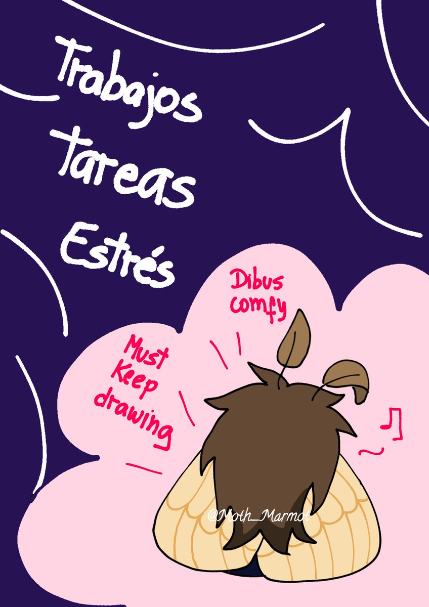 Moth_Marmot's tweet photo. Finde con pocos dibus xq "obligaciones"
#MustKeepGoing #MyArt https://t.co/mgqLS0UWxS