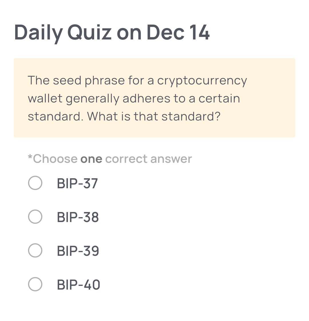 Xenea_io's tweet photo. 🥹Stuck on today's #XENEAwallet question? I've got a tip for you! 🔥

Look for the Bitcoin Improvement Proposal that created the standard format for converting random numbers into memorable word sequences used in crypto wallets. https://t.co/xA2pIZ7MvQ