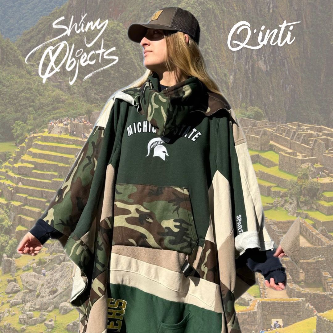 coy101's tweet photo. Upcycled streetwear with Latin American influence. What do you think? #fashion #upcycle #ponchos #trending #latin https://t.co/9YAUrC0wZr