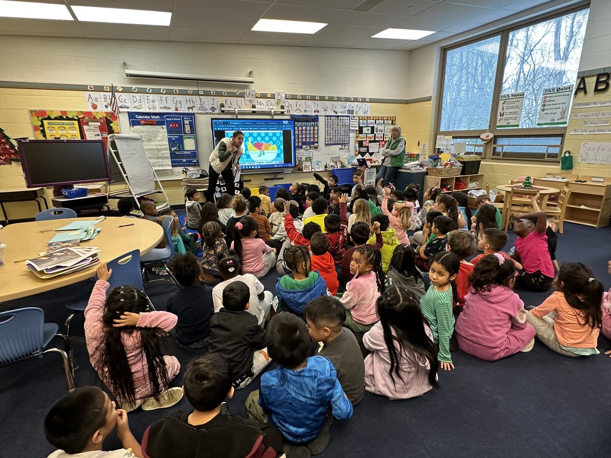 Our <a href="/RV/">Hervé</a> Kindergarten students come together each week to complete their Second Step lesson! <a href="/RVPrincipal/">Anne Marie Barth</a>