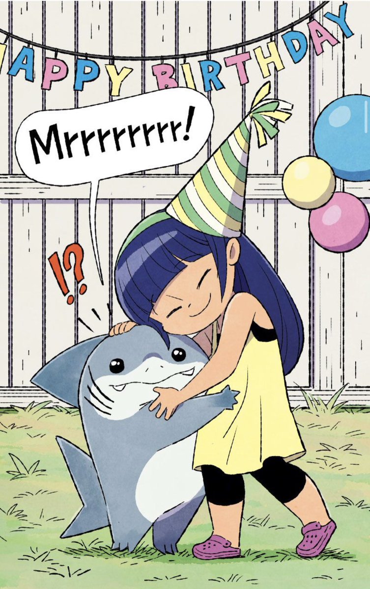 LilRogueHawk's tweet photo. If you don’t hold any Land Shark-related trauma from Rivals yet, let me wish you a happy #JeffDay.
Jeff’s Friend has a name now : it’s Mei ! :) https://t.co/h3XVNiVCRZ