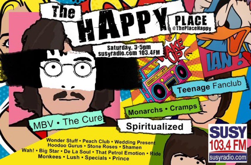 Drop in to the #HappyPlace tomorrow, 3-6 <a href="/susyradio/">Susy Radio</a>. It’ll be good! #NorthSussex #EastSurrey #Crawley #Redhill #Reigate #Christmas #Xmassy
