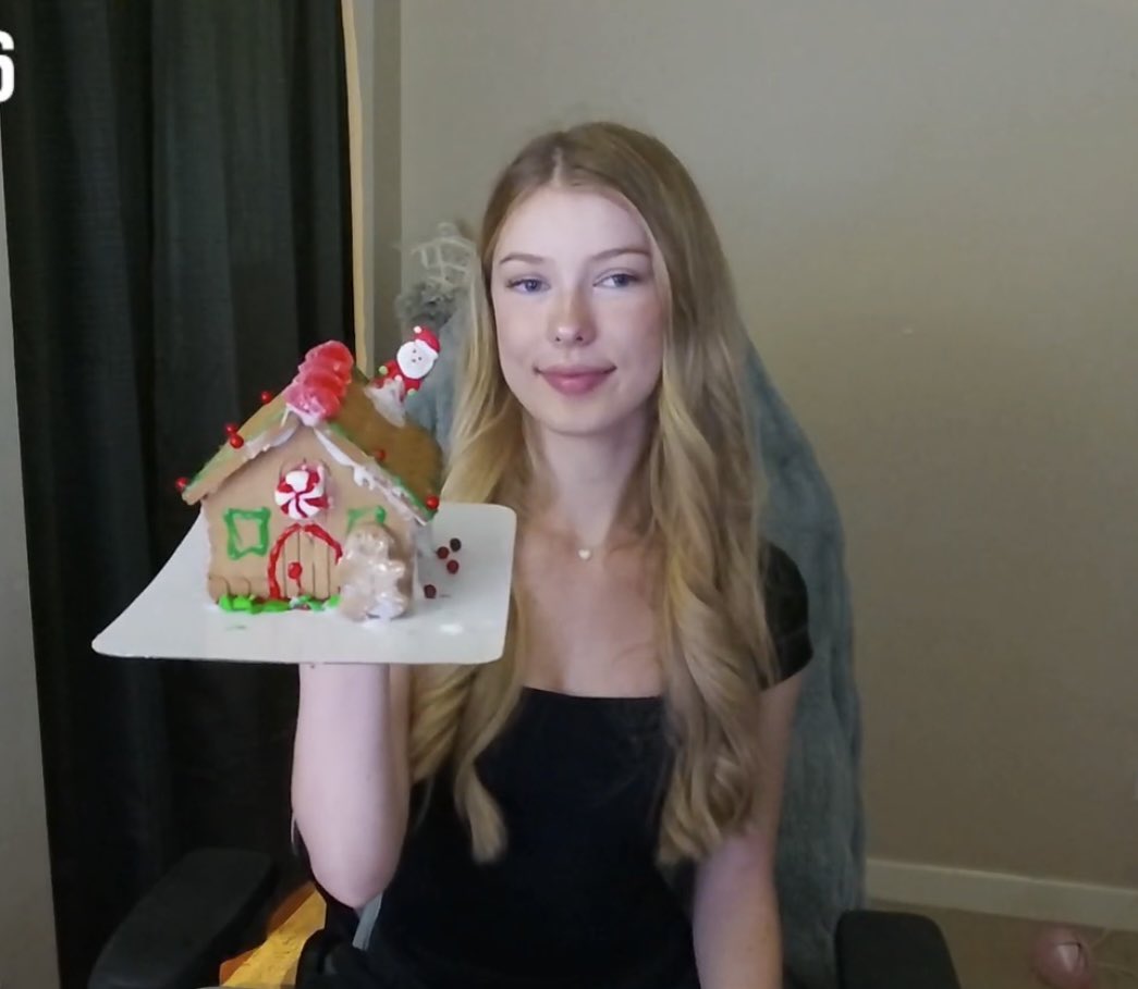 Just finished the best ginger bread house in the world!!! Still live for my birthday subathon! 

Twitch.tv/ggabryelle