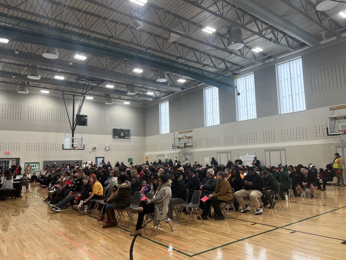 A packed house for our music program today!