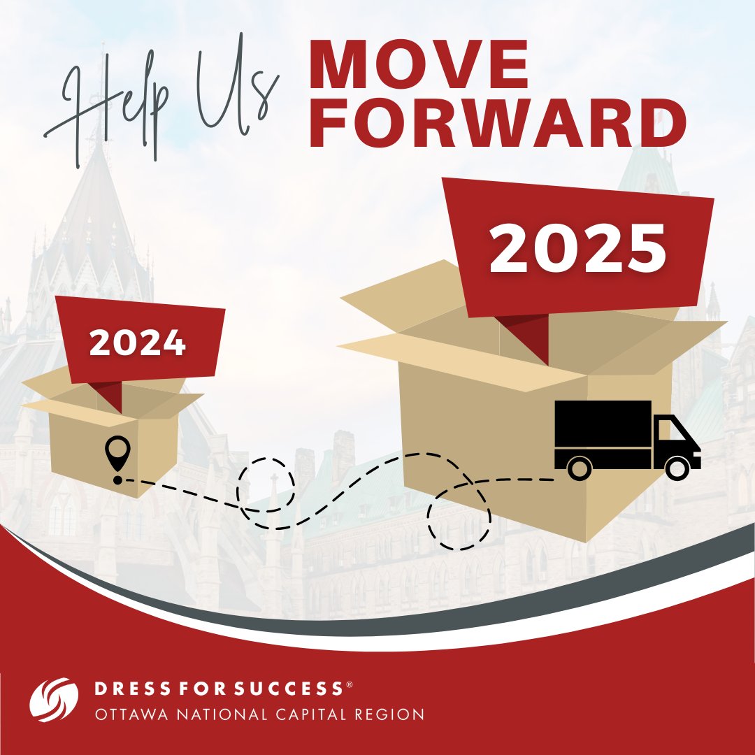Last call of 2024 to #HelpUsMoveForward! ⏰🚚

End the year on a high note by donating in support of your fellow Ottawans &amp; help us reach our $15,000 fundraising goal.

Your gift could help a #DFSOttawa client achieve their New Year's Resolution 🌟

zeffy.com/en-CA/peer-to-…