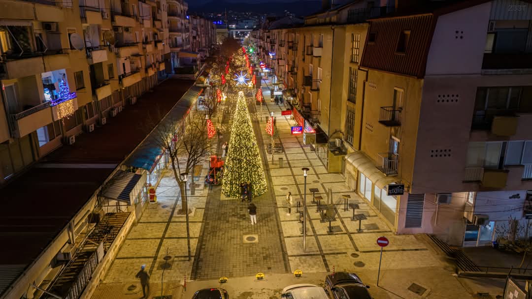 Пред новогодишно новото шеталиште во Штип