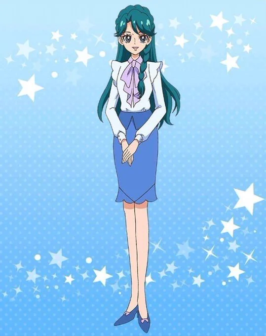 みなみん先輩美人秘書すぎる……! #キュアぱず