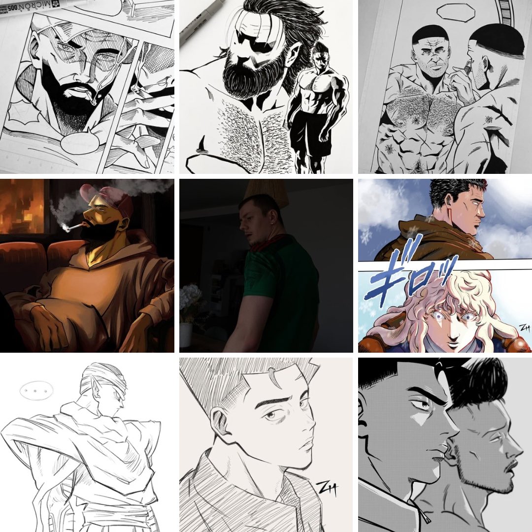 14Zbra's tweet image. #artvsartist2024 pas très productif hors le chapitre 5, mais j’ai apprécié mon année artistiquement 🫶🏻