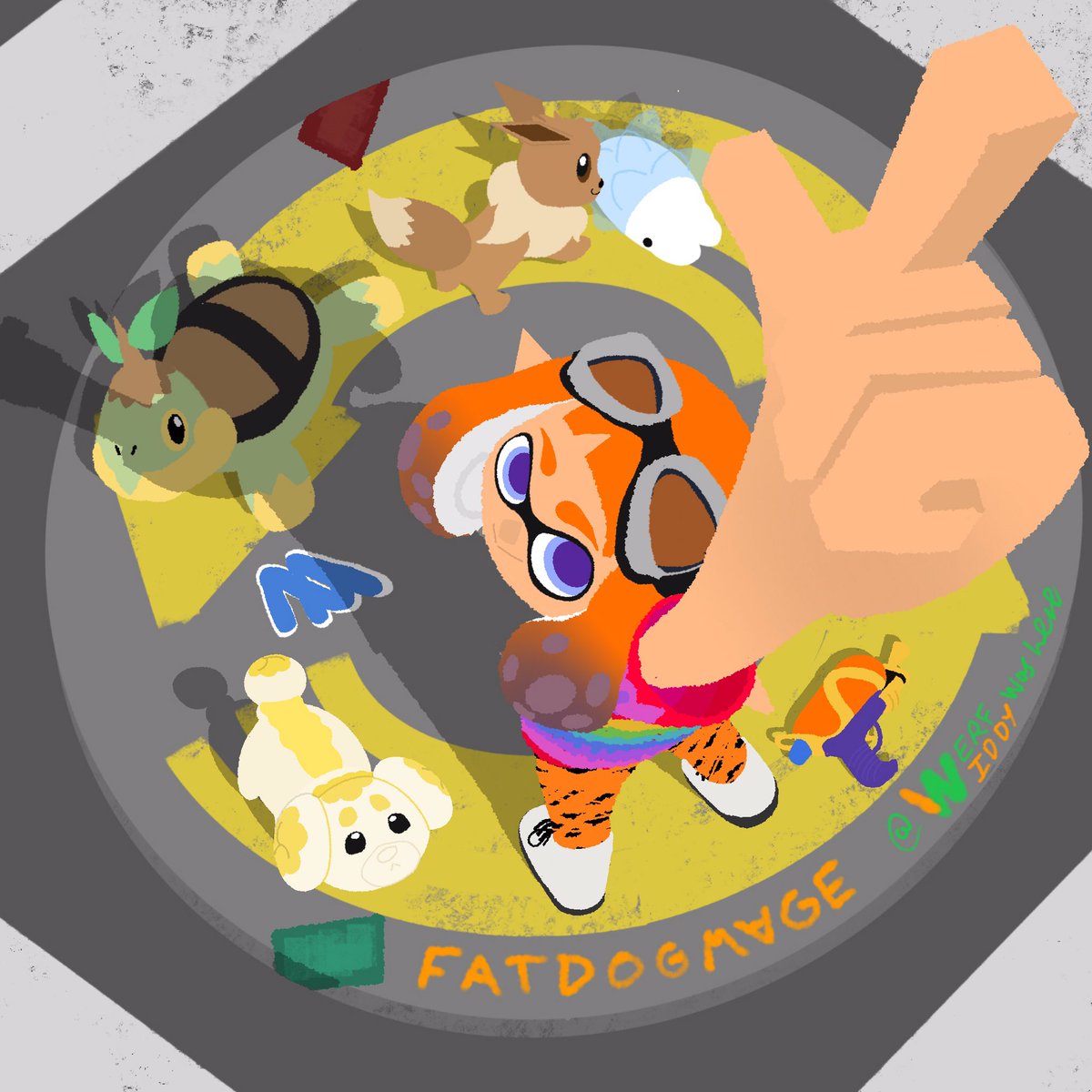 More of splatoon + Pokémon to come soon
(Probably not gonna post on twitter a lot though)