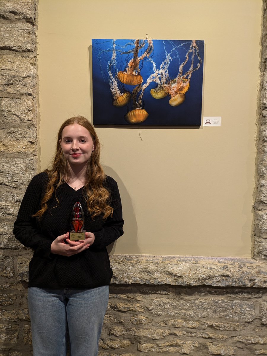 art_scn's tweet photo. Congrats to our North Star Artists who were recognized last night at the Kane County ROE Photography show! Olivia Lykins, John Mourafetis, Shannon Golly,  and Aiden Perez. @StCharlesD303 @D303Pride @StCharlesNorth https://t.co/IGsDuceaLj