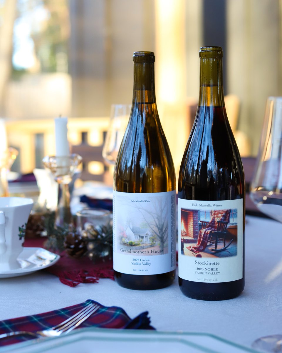 Southern tradition meets holiday elegance with our client #ErikMartellaWines! 🎄

Made from North Carolina muscadines, their fine wines are a thoughtful gift for the wine lovers in your life - or the perfect addition to your own celebrations! 🥂✨

#tabletopmediagroup #shoploc...